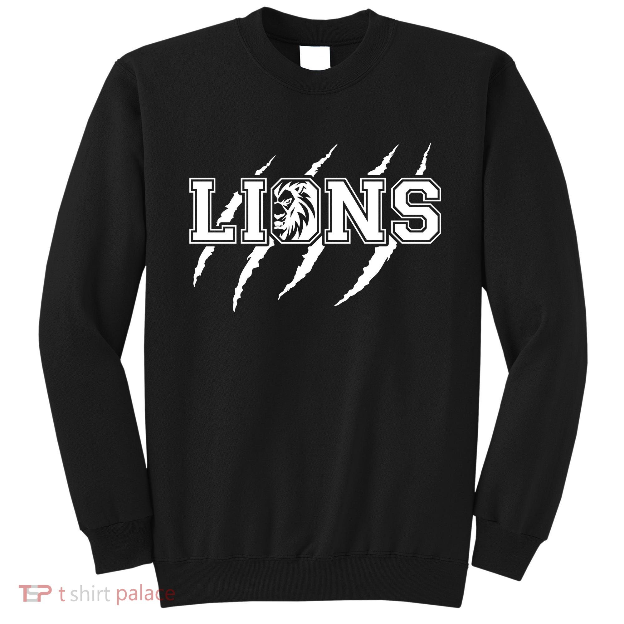 Cool Lions Detroit Football Michigan Sweatshirt