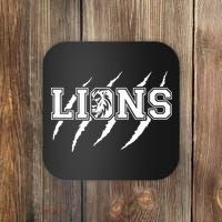 Cool Lions Detroit Football Michigan Coaster thumb 0
