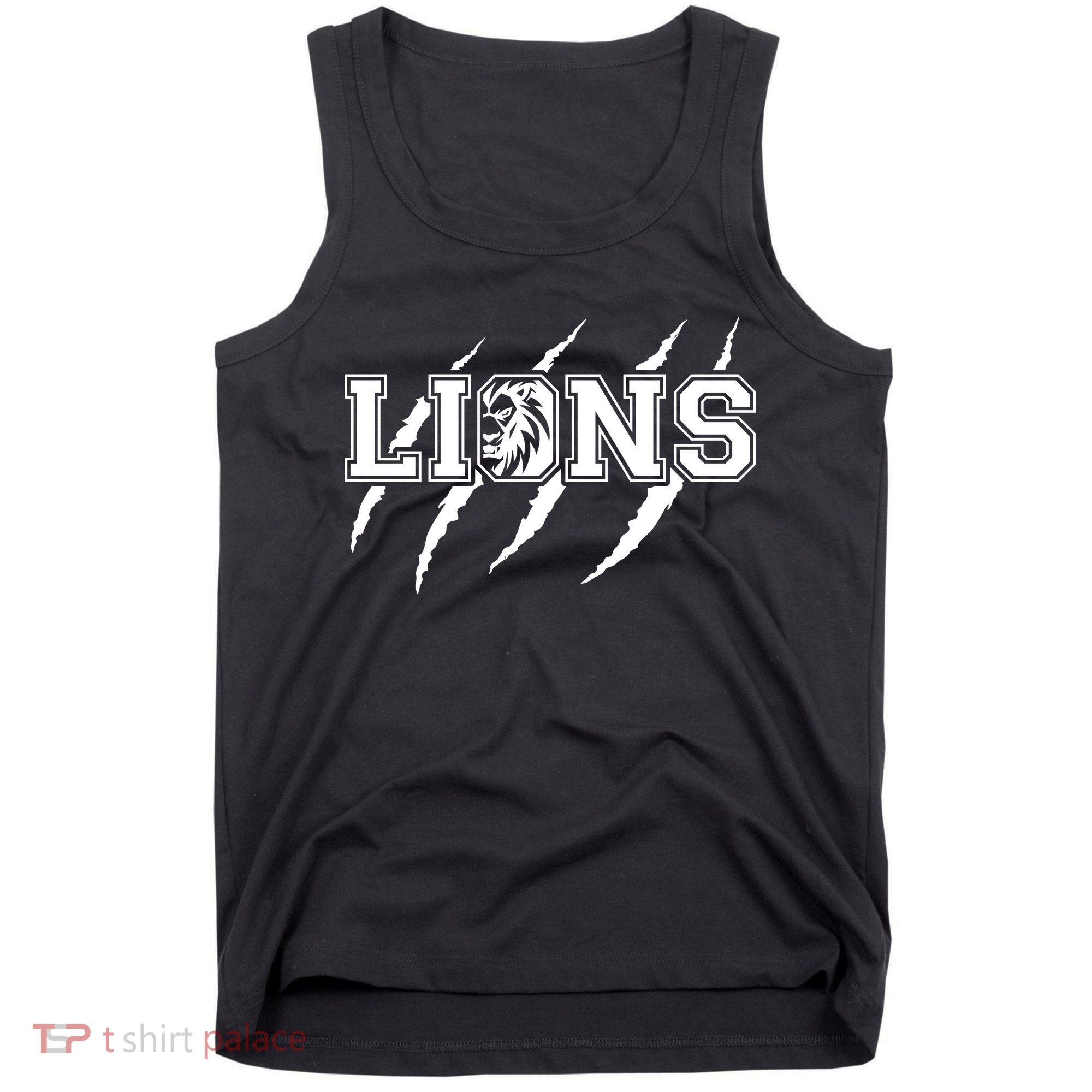 Cool Lions Detroit Football Michigan Tank Top