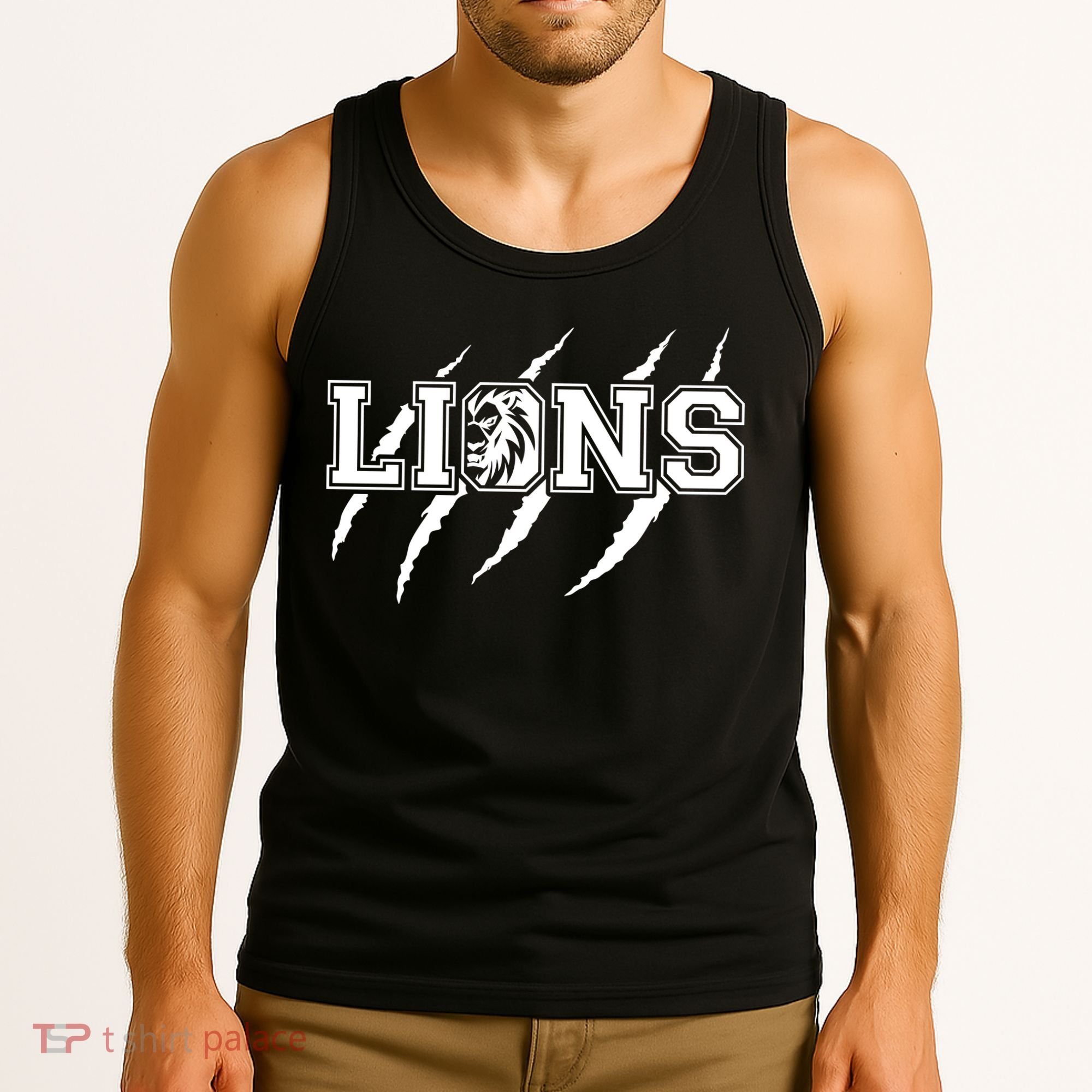 Cool Lions Detroit Football Michigan Tank Top