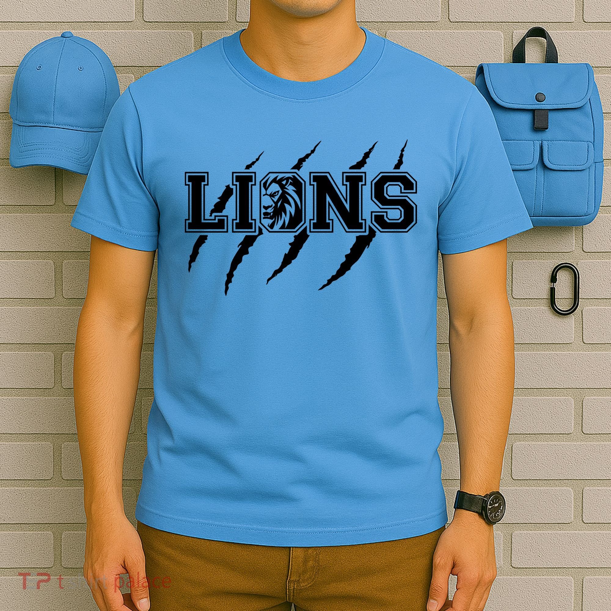 Cool Lions Detroit Football Michigan T-Shirt