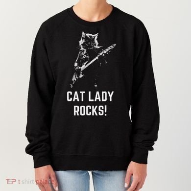Cat Lady Design Kamala Harris Women's Sweatshirt