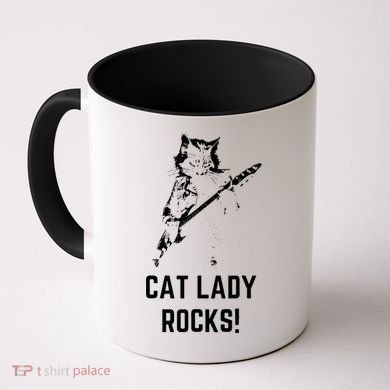 Cat Lady Design Kamala Harris Coffee Mug
