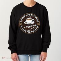 Coffee Lover Drinker Caffeine Morning Espresso Coffee Women's Sweatshirt thumb 0