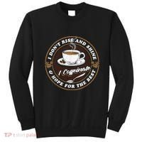 Coffee Lover Drinker Caffeine Morning Espresso Coffee Sweatshirt thumb 0