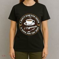 Coffee Lover Drinker Caffeine Morning Espresso Coffee T-Shirt thumb 4