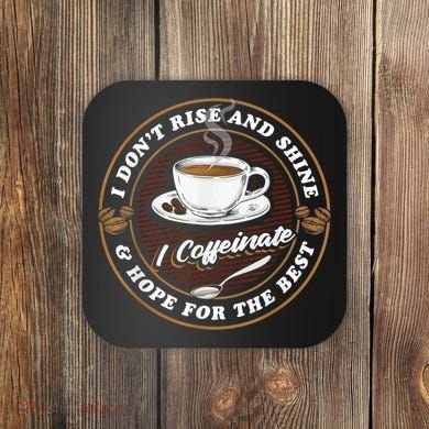 Coffee Lover Drinker Caffeine Morning Espresso Coffee Coaster