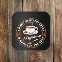 Coffee Lover Drinker Caffeine Morning Espresso Coffee Coaster thumb 0