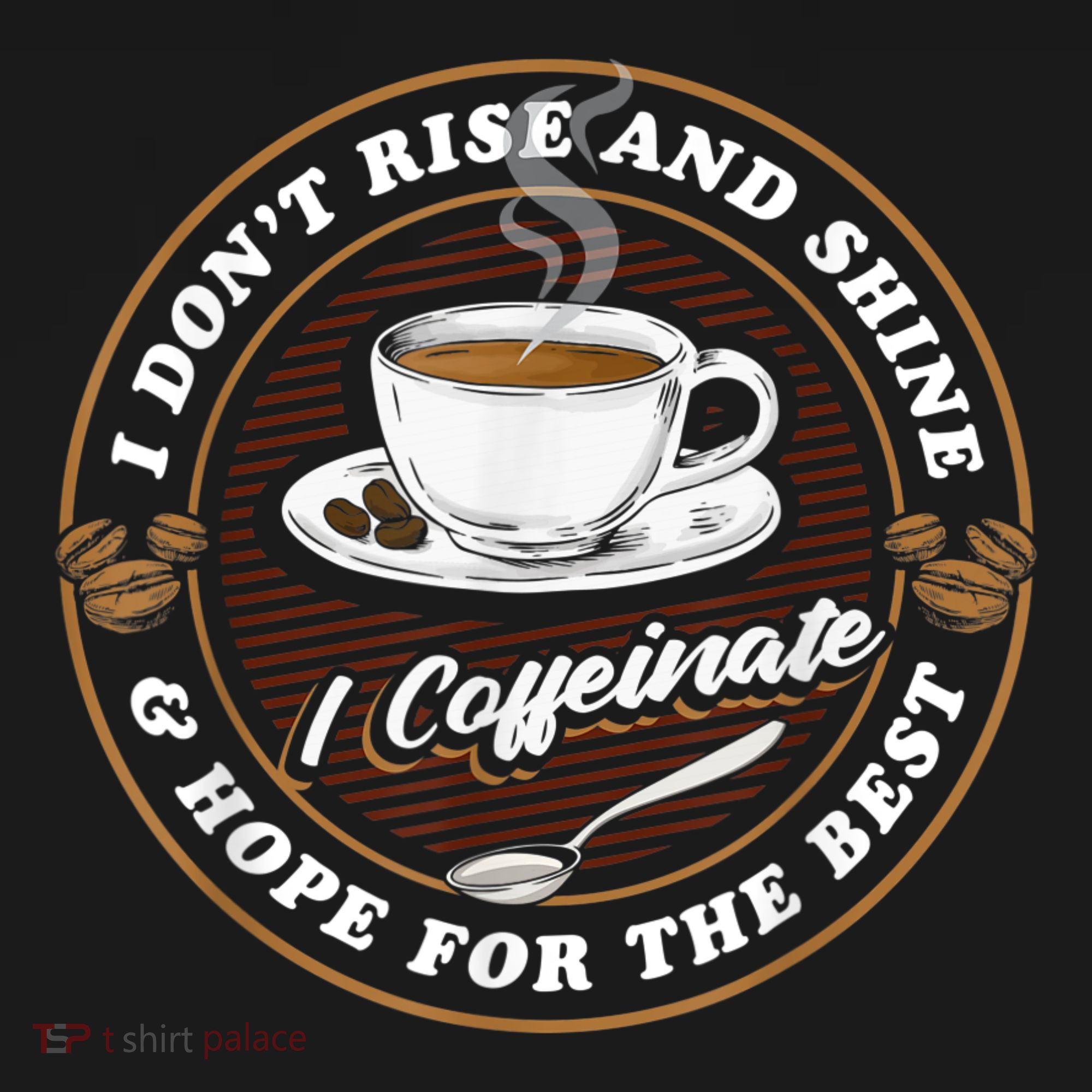 Coffee Lover Drinker Caffeine Morning Espresso Coffee Polo