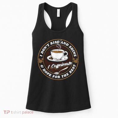 Coffee Lover Drinker Caffeine Morning Espresso Coffee Women's Tank Top