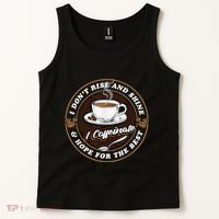 Coffee Lover Drinker Caffeine Morning Espresso Coffee Tank Top thumb 2