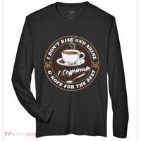 Coffee Lover Drinker Caffeine Morning Espresso Coffee Zone Performance Long-Sleeve T-Shirt thumb 0