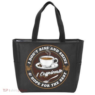 Coffee Lover Drinker Caffeine Morning Espresso Coffee Tote Bag