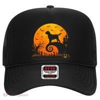 Chocolate Lab Dog Moon Halloween Dog Lover Hat thumb 0