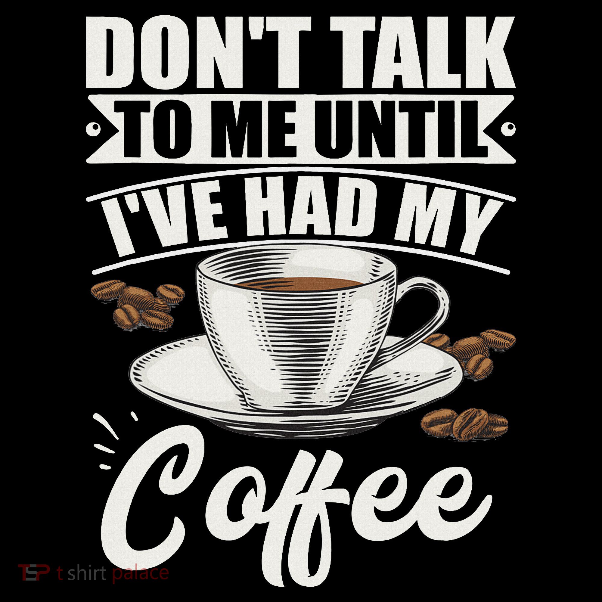 Coffee Lovers Don't Talk To Me Until I've Had My Coffee Women's Hoodie