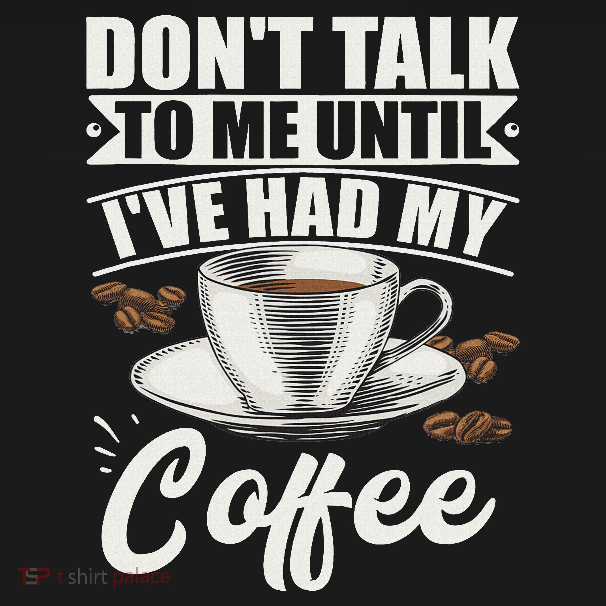 Coffee Lovers Don't Talk To Me Until I've Had My Coffee Mousepad