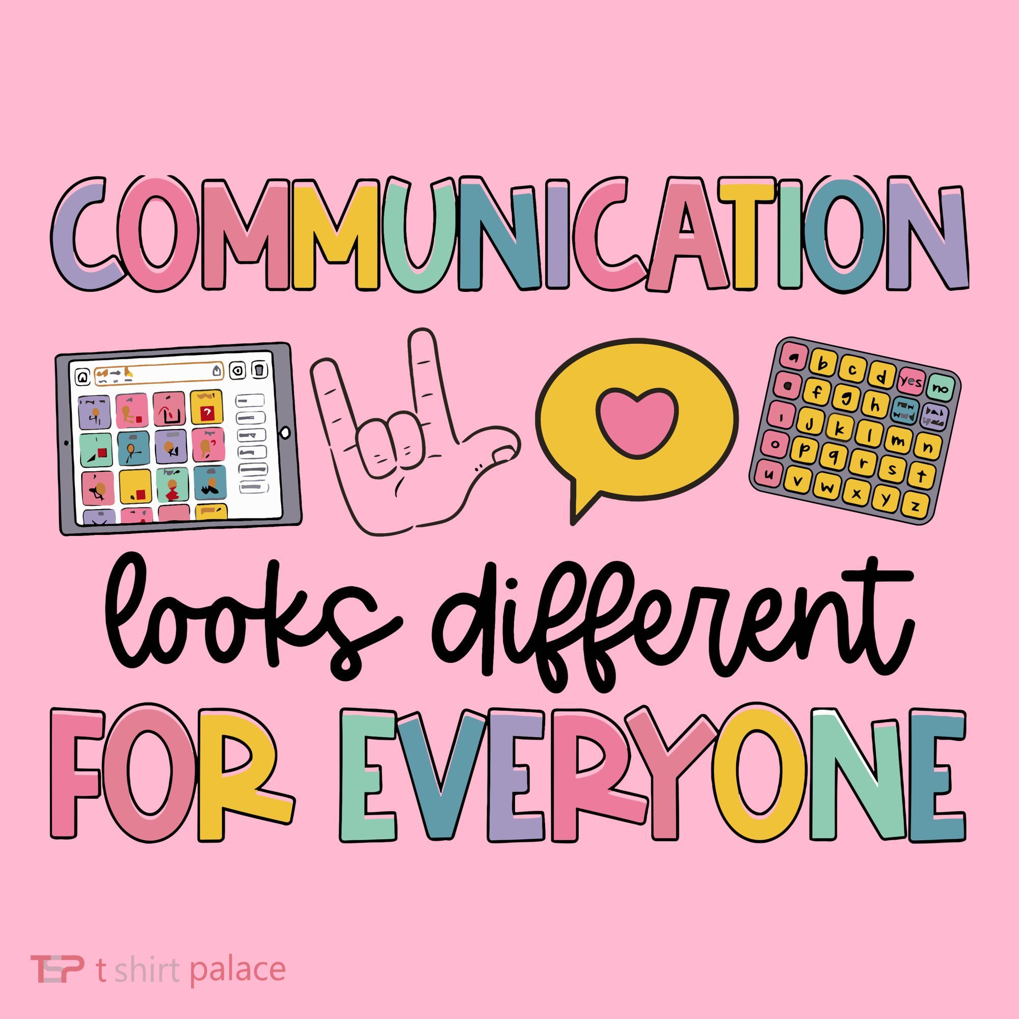 Communication Looks Different For Everyone Speech Therapy Coaster