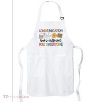 Communication Looks Different For Everyone Speech Therapy Apron thumb 0