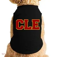 Cle Cleveland Logo Doggie Tank thumb 0