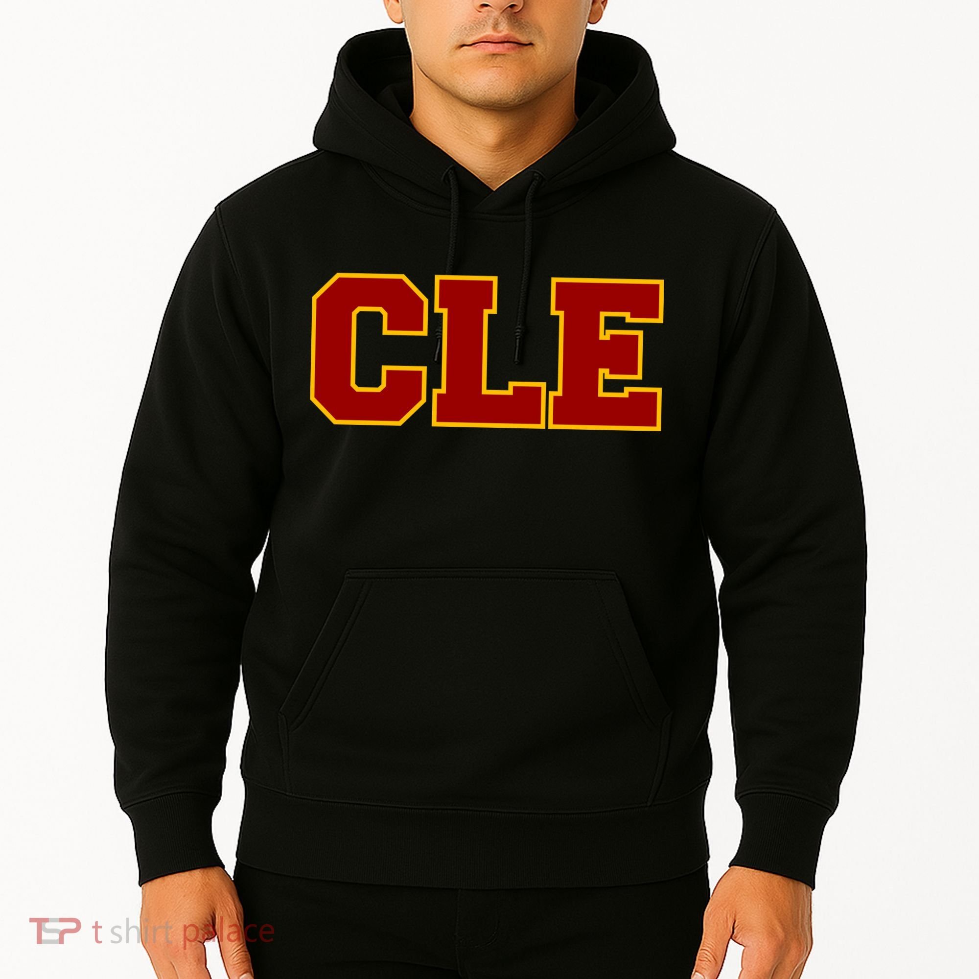 Cle Cleveland Logo Hoodie