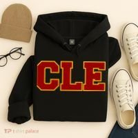Cle Cleveland Logo Hoodie thumb 4