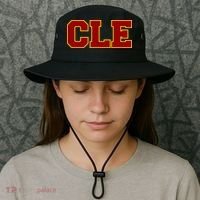 Cle Cleveland Logo Bucket Hat thumb 3