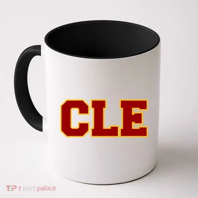 Cle Cleveland Logo Coffee Mug