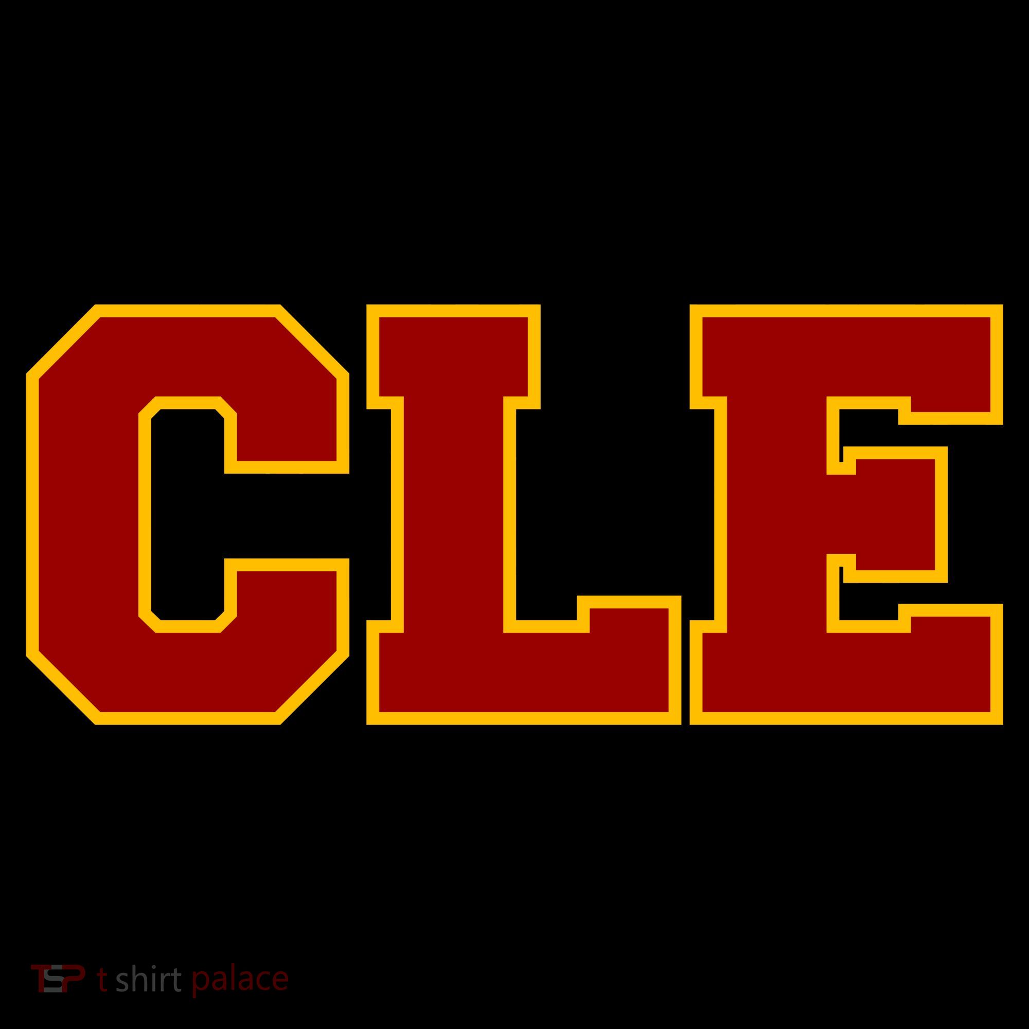Cle Cleveland Logo Women's Hoodie
