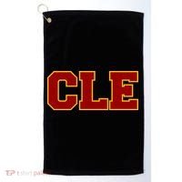 Cle Cleveland Logo Golf Towel thumb 0