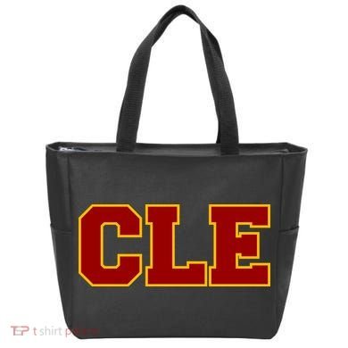 Cle Cleveland Logo Tote Bag