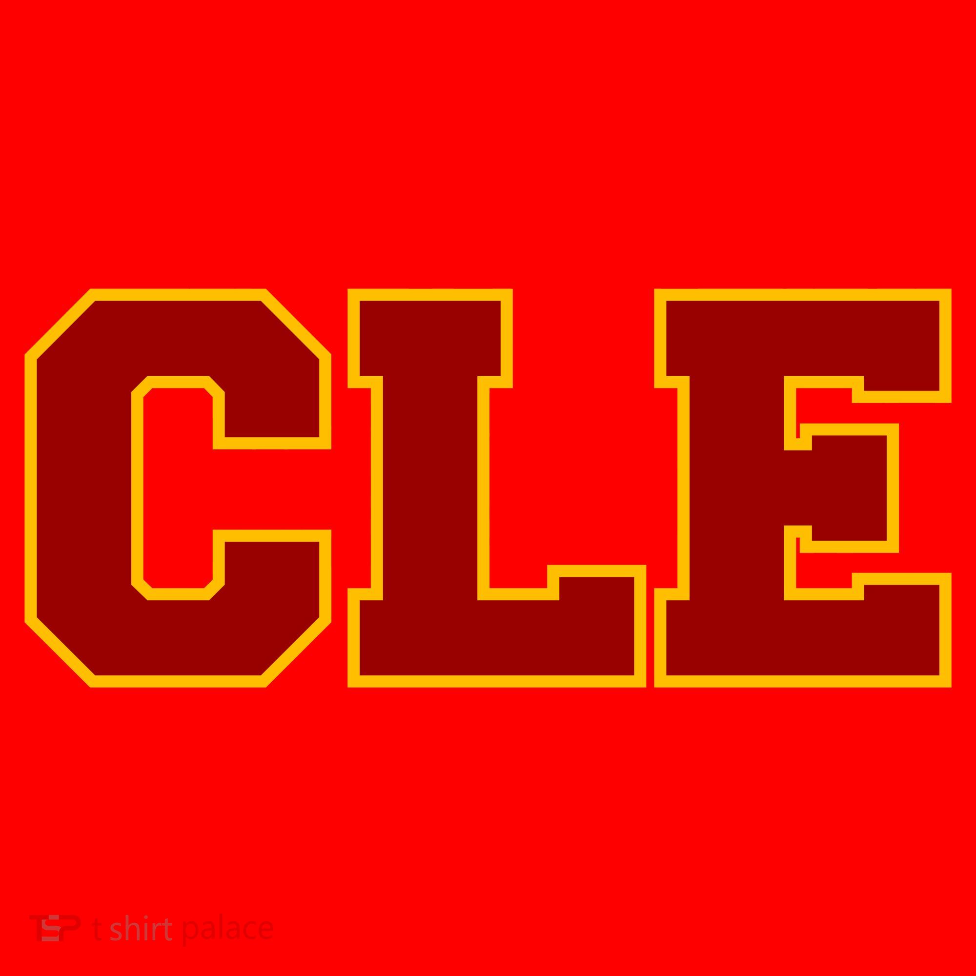 Cle Cleveland Logo Santa Hat