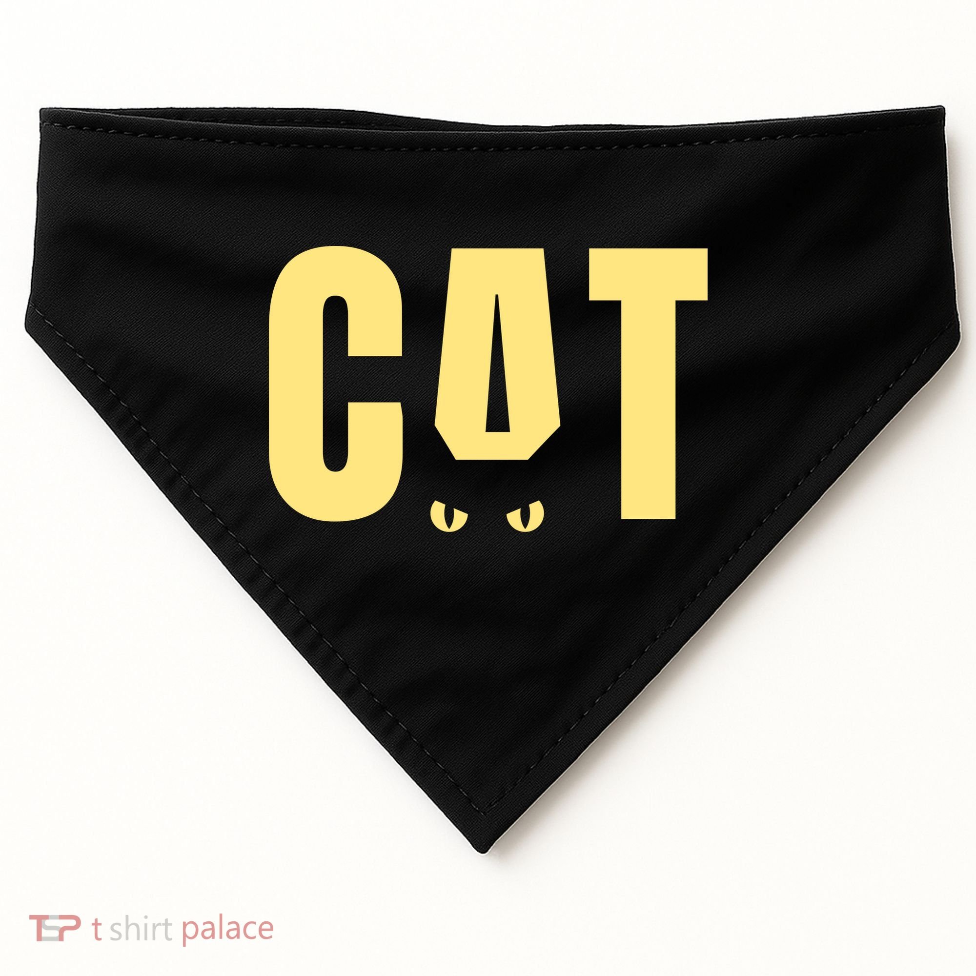 Cat Lover Ears Cute Gift USA-Made Doggie Bandana