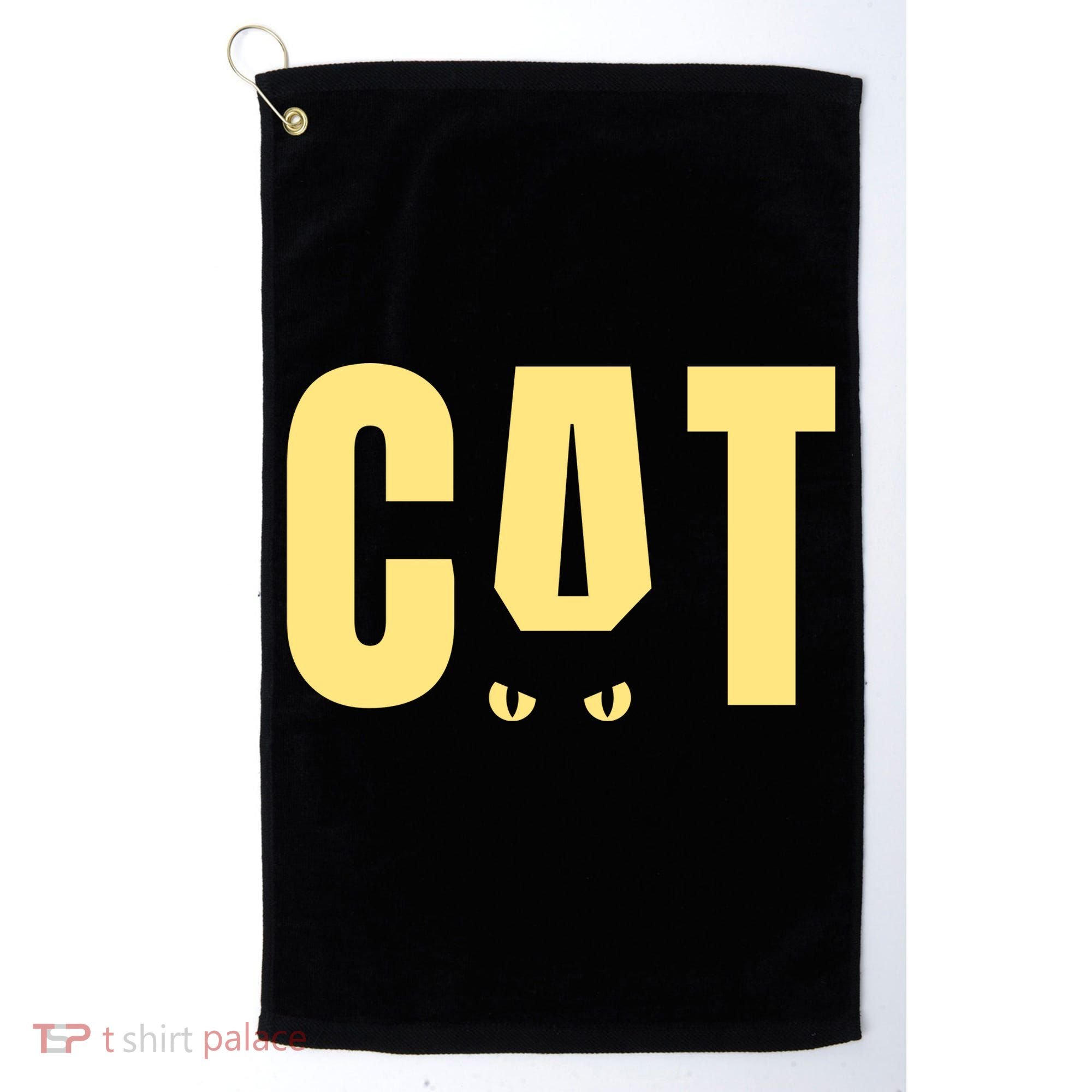Cat Lover Ears Cute Gift Golf Towel