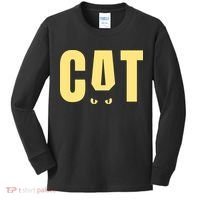 Cat Lover Ears Cute Gift Kids Long Sleeve Shirt thumb 0