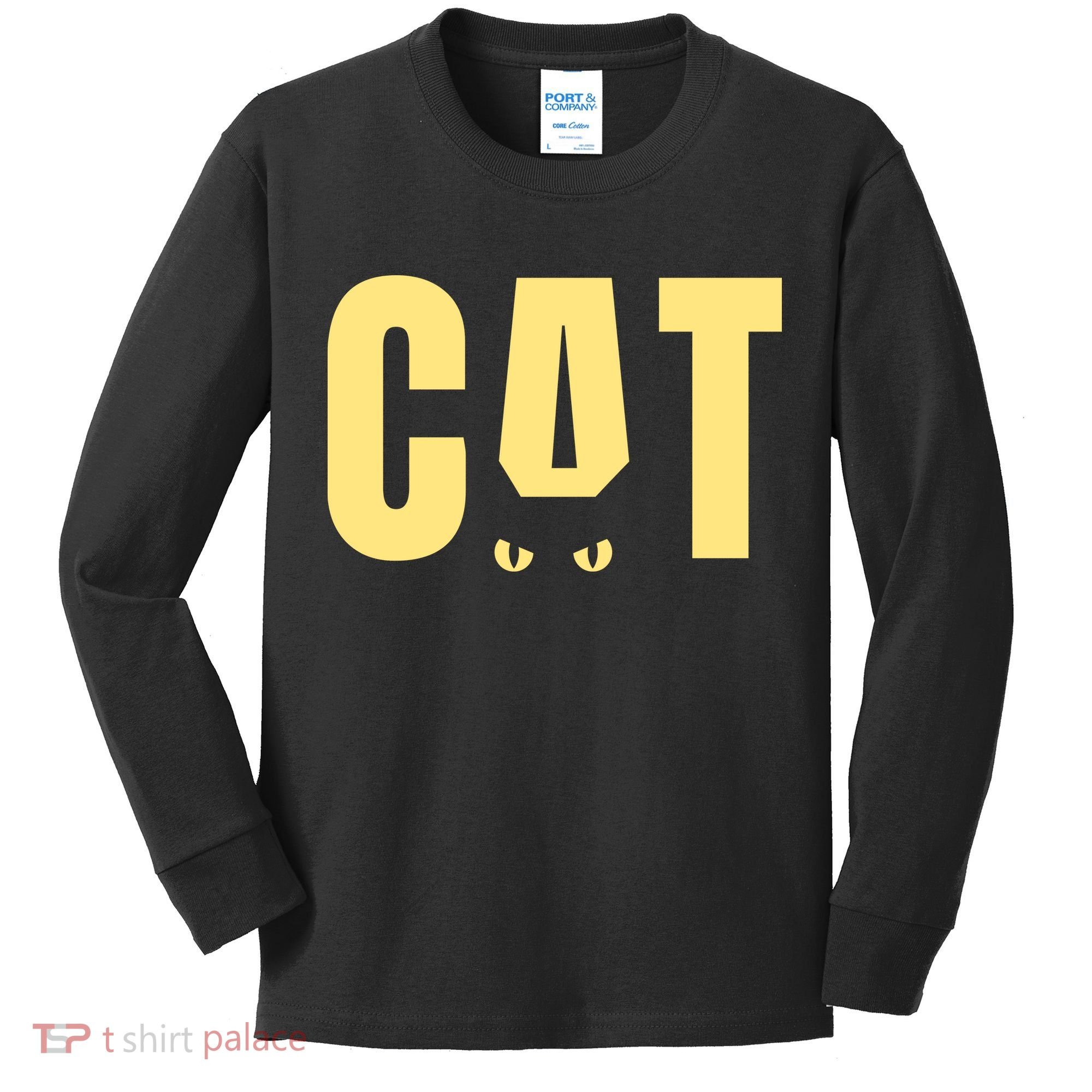 Cat Lover Ears Cute Gift Kids Long Sleeve Shirt