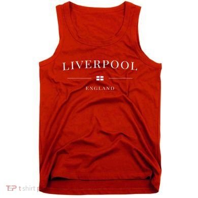 Cool Liverpool England City Tank Top