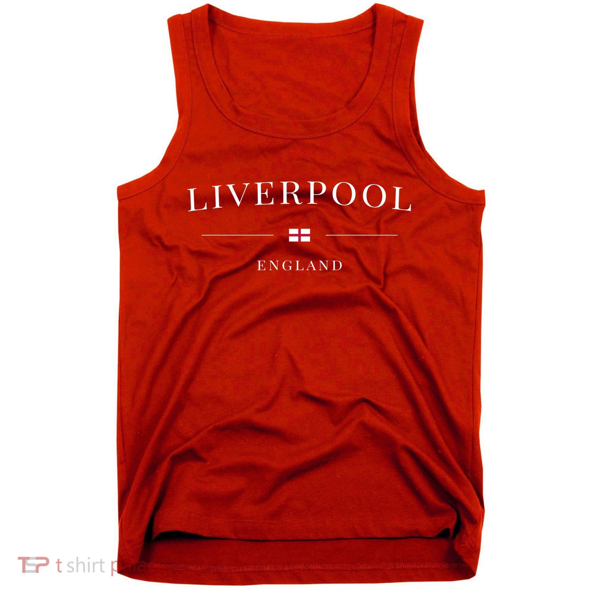 Cool Liverpool England City Tank Top
