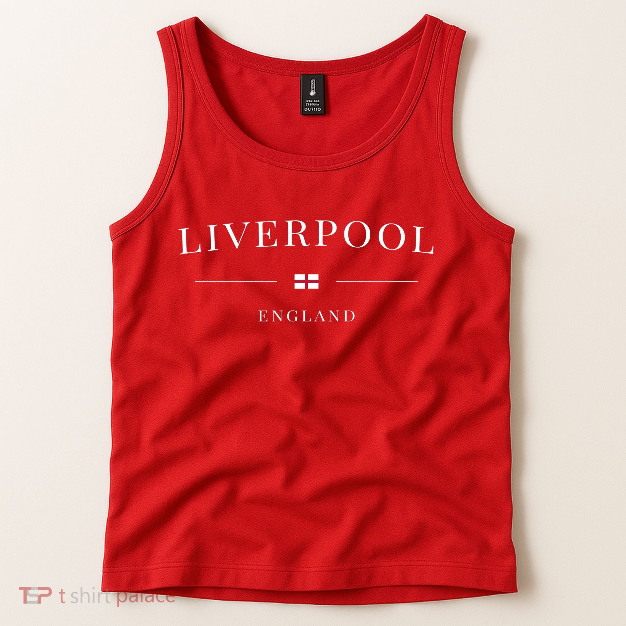 Cool Liverpool England City Tank Top