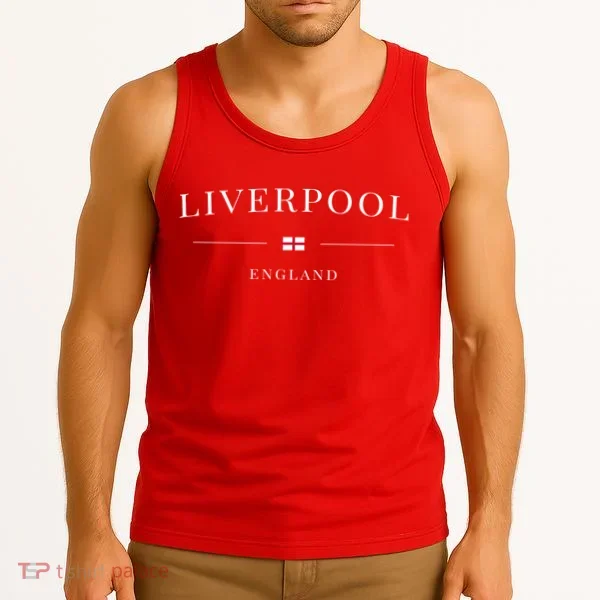 Cool Liverpool England City Tank Top