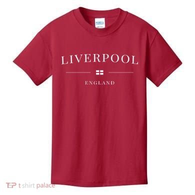 Cool Liverpool England City Kids T-Shirt