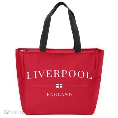 Cool Liverpool England City Tote Bag