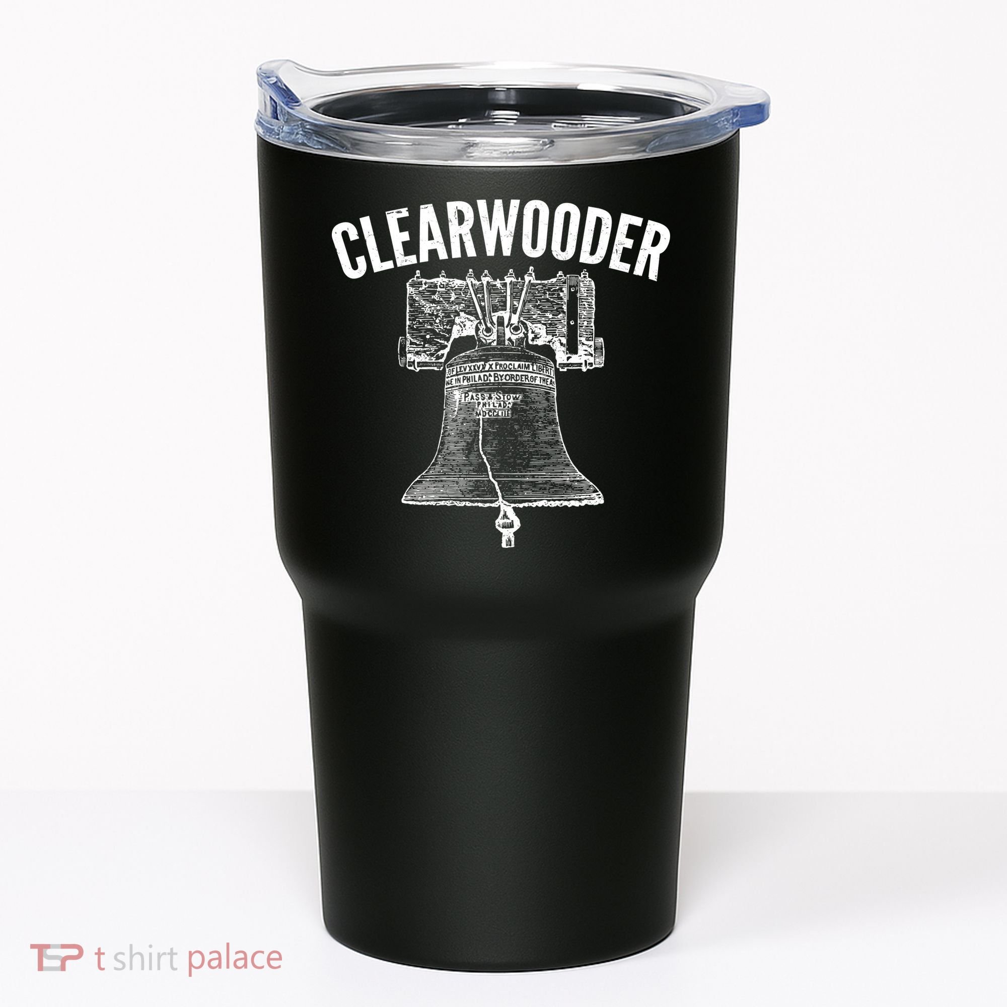 Clearwooder Liberty Bell Tumbler