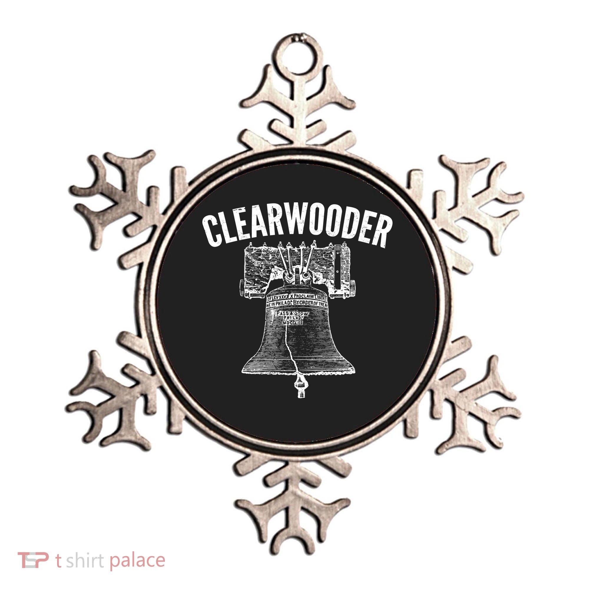 Clearwooder Liberty Bell Ornament