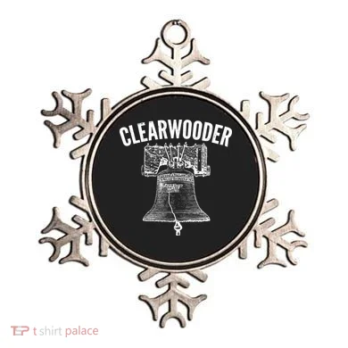 Clearwooder Liberty Bell Ornament