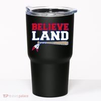 Cleveland Believe Land Baseball Bat Tumbler thumb 0