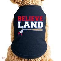 Cleveland Believe Land Baseball Bat Doggie Tank thumb 0