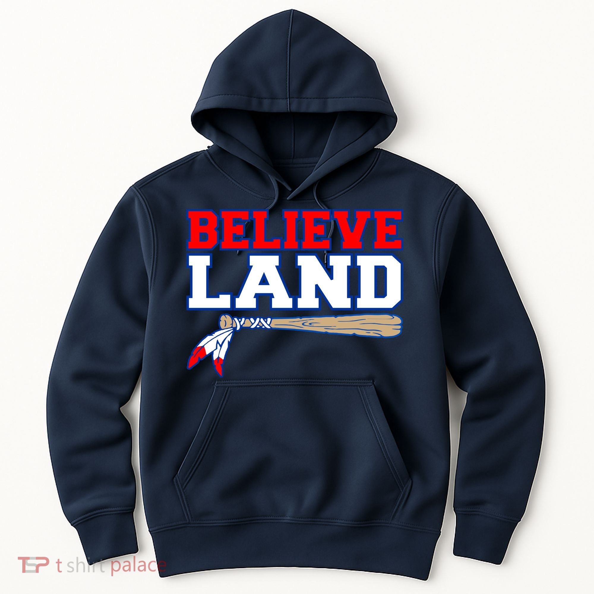 Cleveland Believe Land Baseball Bat Hoodie