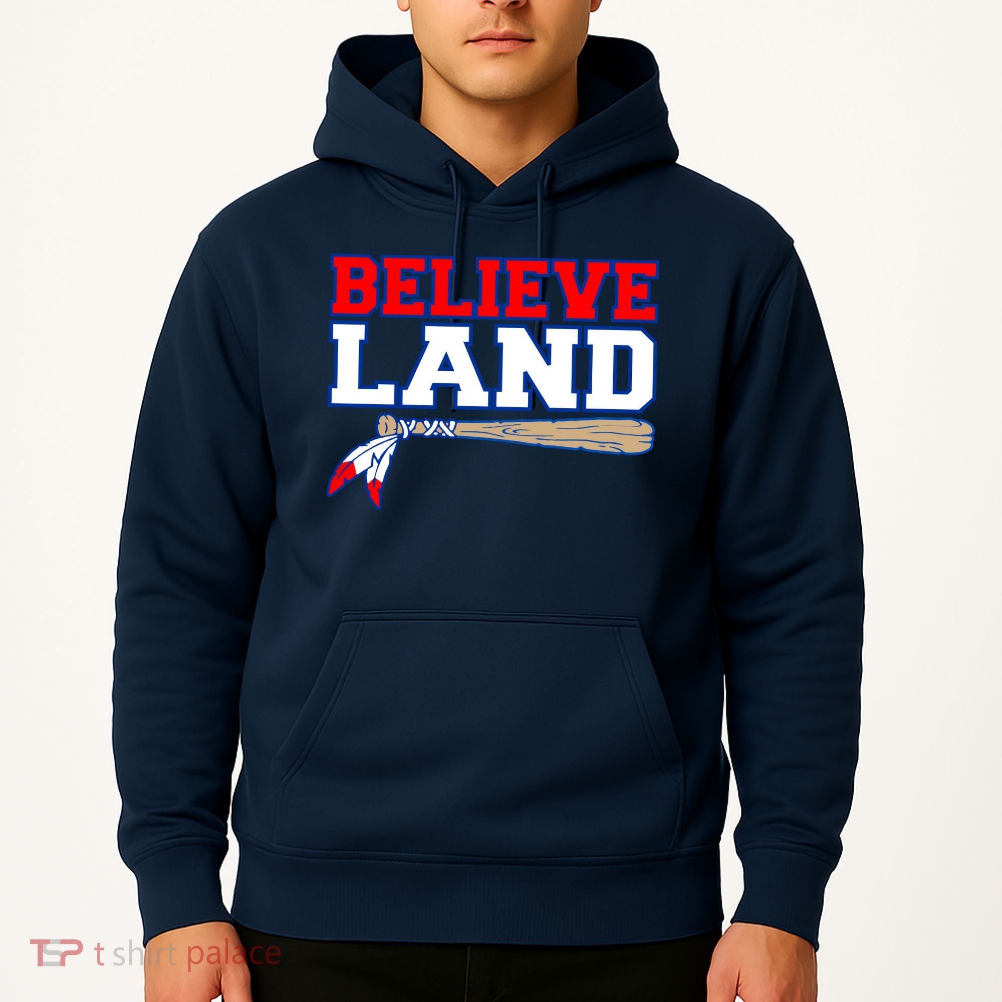 Cleveland Believe Land Baseball Bat Hoodie