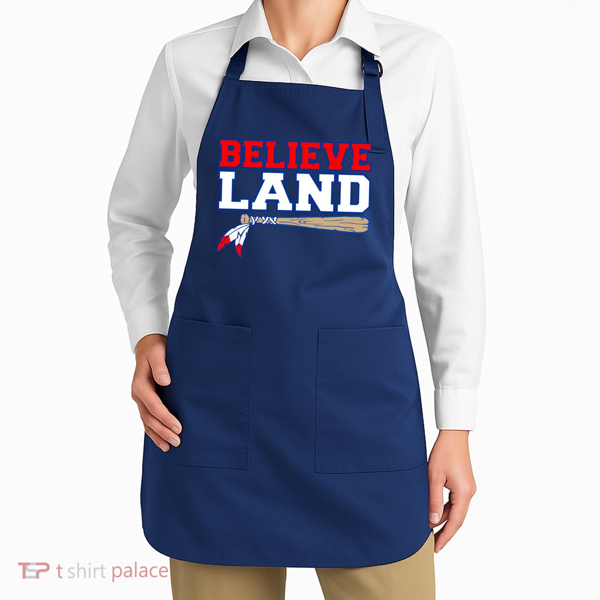 Cleveland Believe Land Baseball Bat Apron