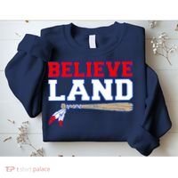 Cleveland Believe Land Baseball Bat Sweatshirt thumb 2
